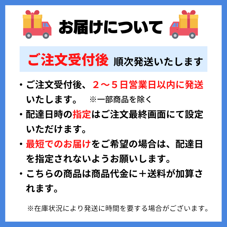 発送のご案内