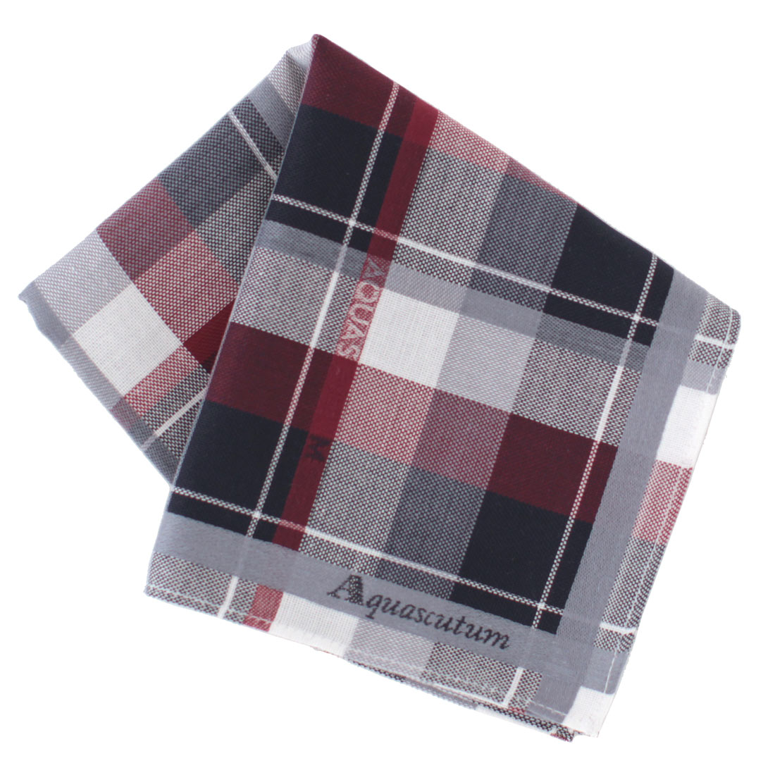 Aquascutum（アクアスキュータム） 紳士ハンカチ プリントハンカチ