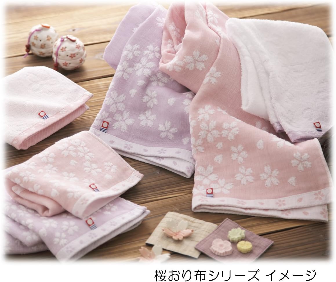 u*f様 未開封　おりきゃら　ゼオラ・シュバイツァー　超大バスタオル　4333 今治タオル 桜おり布 タオルセット ギフト プレゼント 紫 誕生日