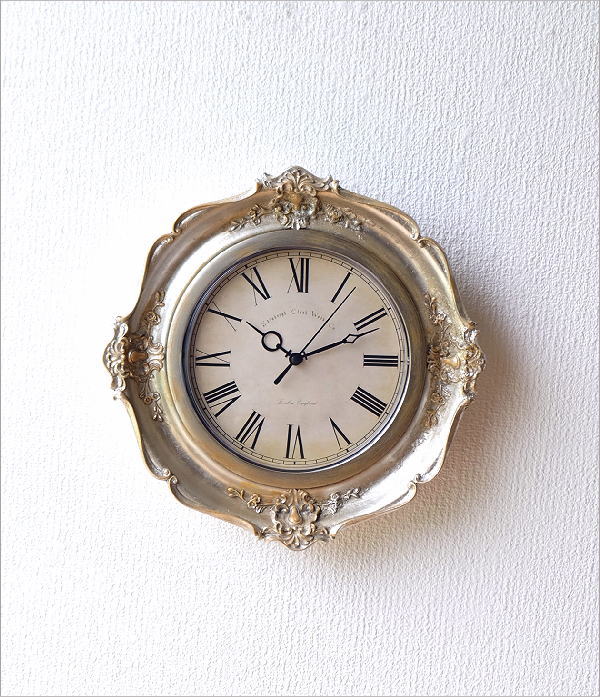 壁掛け時計 掛け時計 おしゃれ アンティーク調 レトロ クラシック