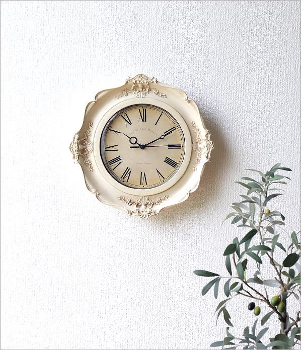 壁掛け時計 掛け時計 おしゃれ アンティーク調 レトロ クラシック