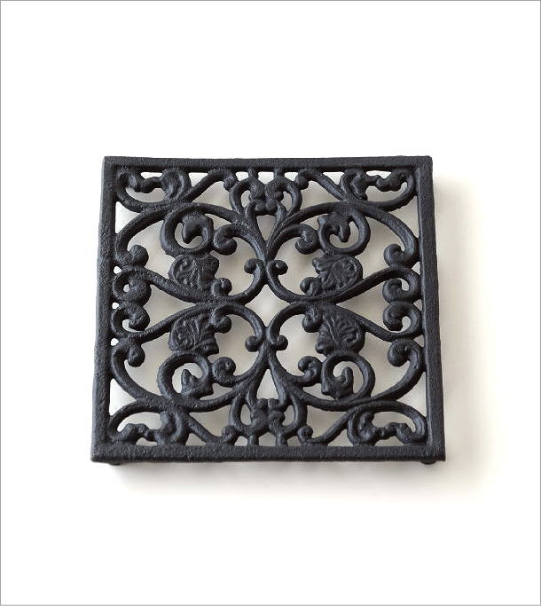 鍋敷き 鍋しき なべしき おしゃれ ポットスタンド オブジェ アイアン