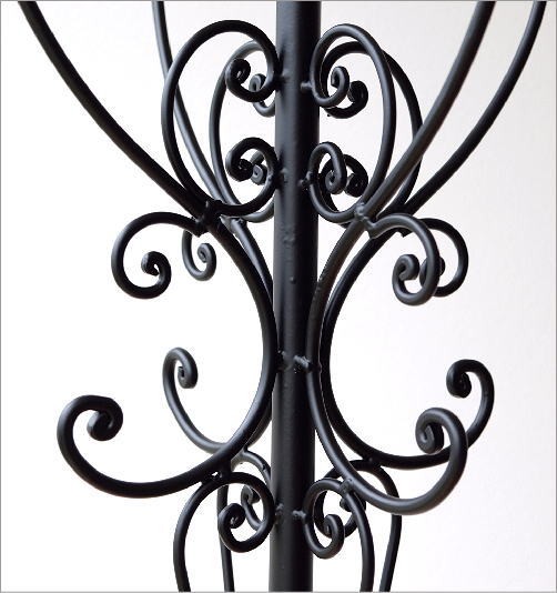 アンティーク アイアンコートハンガー ポールハンガー コートスタンド コート掛け コートハンガー ポールハンガー アンティーク おしゃれ アイアン 玄関