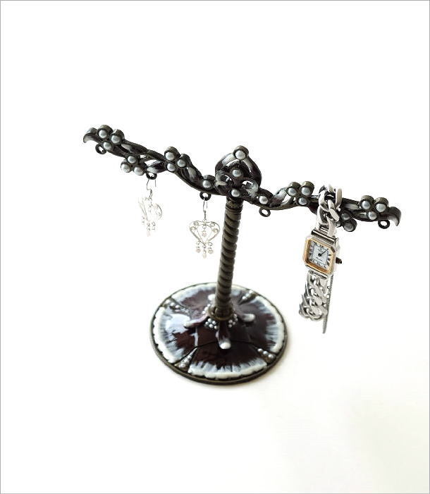 アクセサリースタンド ピアス おしゃれ アンティーク T字 ジュエリー