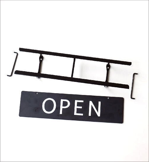 オープン クローズ 看板 OPEN CLOSED プレート おしゃれ アイアン