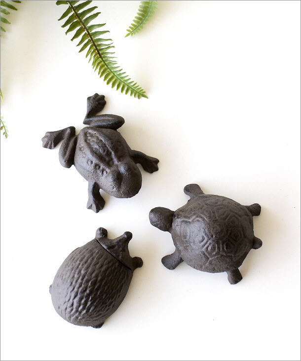 小物入れ オブジェ 置物 鍵入れ アイアン おしゃれ アニマル 手のひら