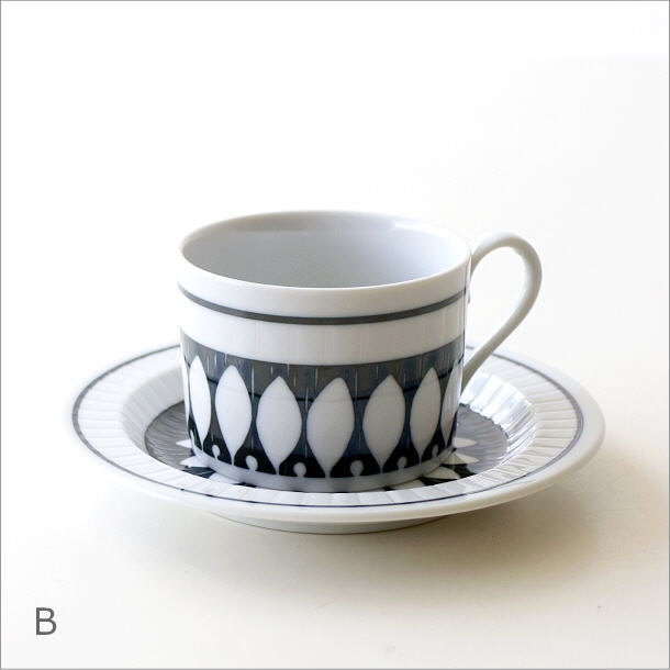 カップ＆ソーサー おしゃれ 磁器 かわいい マグカップ＆プレート 美濃