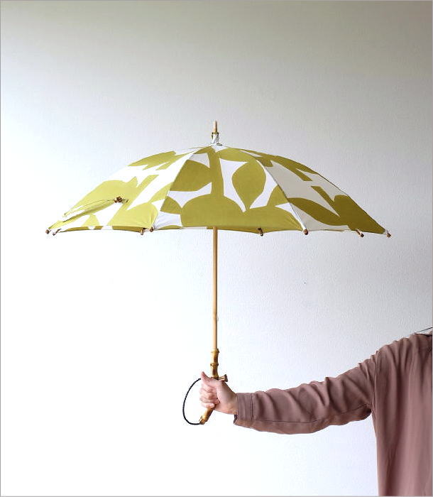 晴雨兼用傘 長傘 日傘 UVカット おしゃれ グリーン 撥水加工 遮光 遮熱 