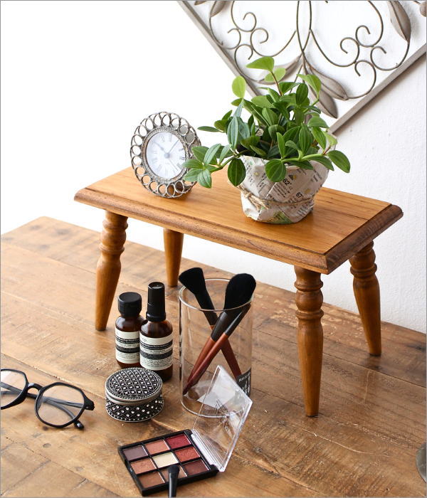 パイン スモールスクエアテーブル(1)