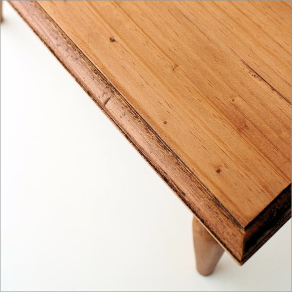 パイン スモールスクエアテーブル(3)