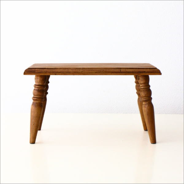 パイン スモールスクエアテーブル(5)