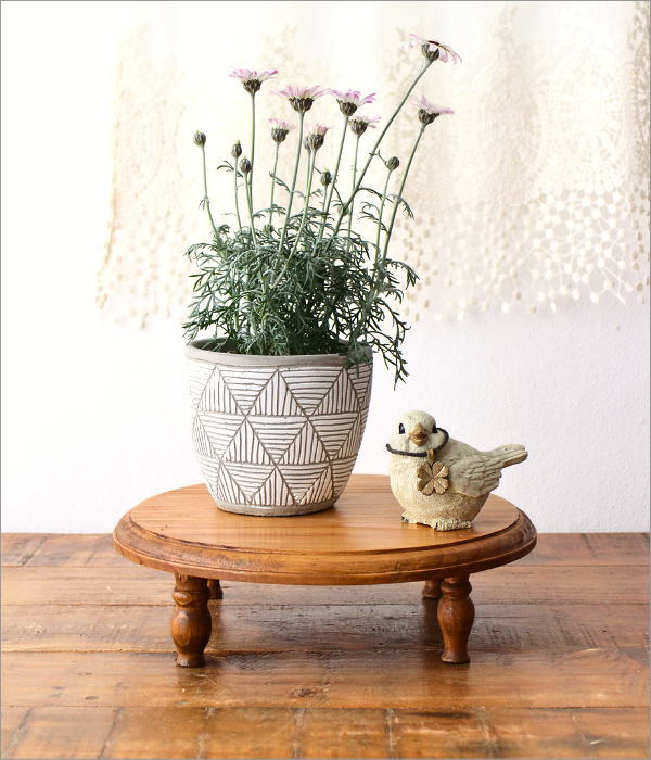 パイン ラウンドスタンド(2)