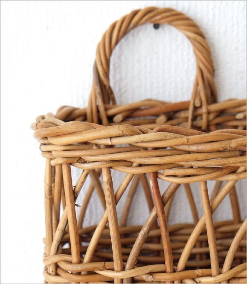 バスケット 壁掛け ウォールラック ウォールバスケット おしゃれ