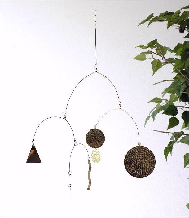 ブラスアレンジメント モビール 真鍮 デコレーション オーナメント