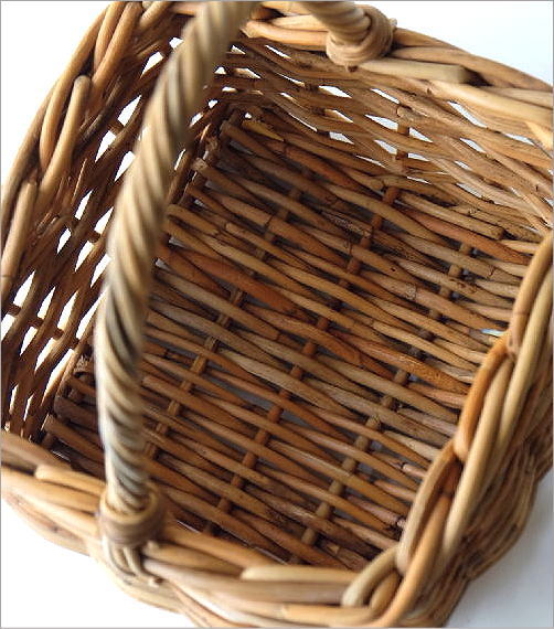 かご カゴ バスケット スクエア おしゃれ ナチュラル オーバル 編み