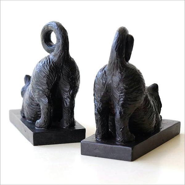 ブックエンド ねこ 猫 ネコ おしゃれ 本立て ブックスタンド 小さめ