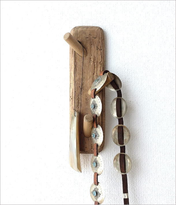 ウォールハンガー 壁掛け フック 木製 ウォールフック コートハンガー