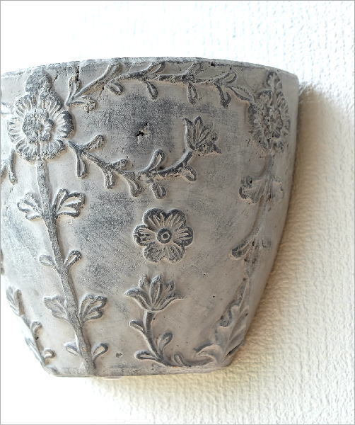 鉢 プランター 壁掛け 陶器 おしゃれ ウォールプランター クラシック