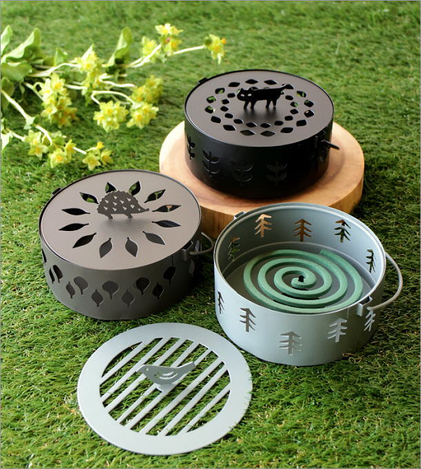 蚊取り線香入れ おしゃれ アイアン 蚊遣り 蚊やり 蚊遣り器 蚊遣器