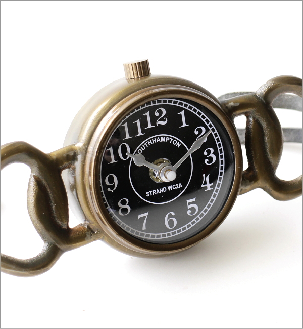 置き時計 置時計 アンティーク おしゃれ アナログ 小さい 真鍮