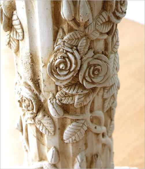 ガーデンコラム ガーデニング 置物 オブジェ おしゃれ 花台 フラワー