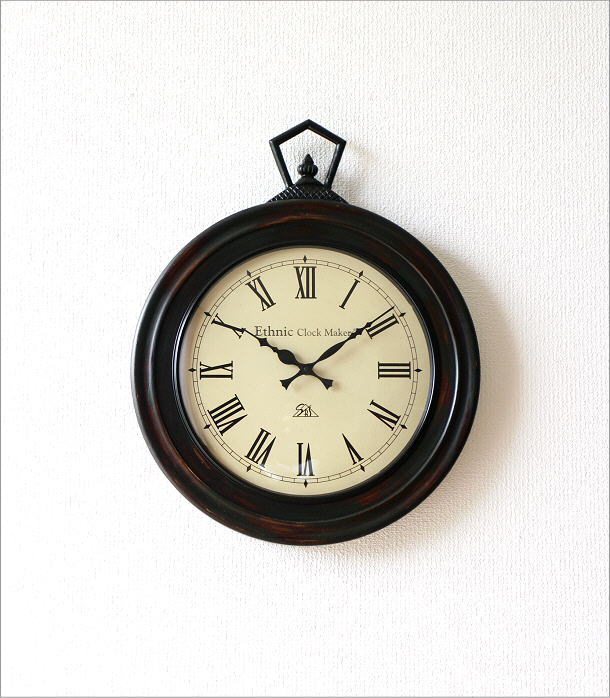 クラシック 木製 壁掛け時計　アンティーク　ヴィンテージ時計 掛け時計 壁掛け時計 アンティーク 木製 おしゃれ レトロ クラシック
