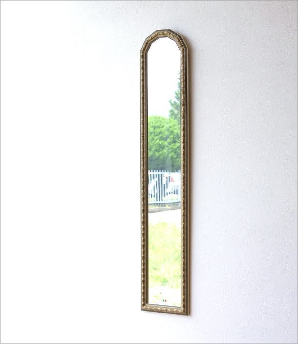 イタリア製 アンティーク ミラー 鏡 壁掛け コートラック ウォールミラー 鏡 ミラー ウォールミラー アンティークミラー イタリア製ウォール
