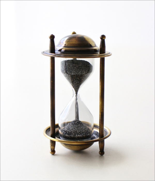 真鍮の小さな砂時計(4)