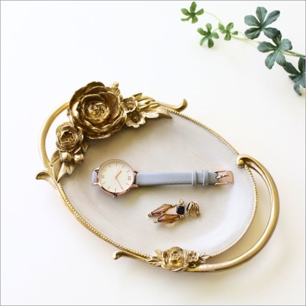 オーバルトレイ おしゃれ トレー トレイ かわいい 小物置き 小物入れ