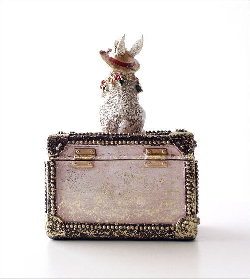 ラルクアンシエル 小物入れ　REAL アクセサリー入れ 小物入れ おしゃれ ボックス ケース うさぎ ラビット かわいい レトロ