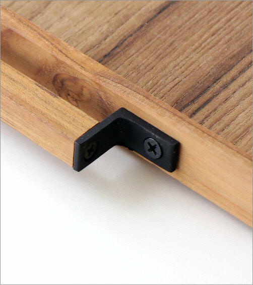 トレー トレイ 木製 お盆 おしゃれ チーク材 スタッキング 天然木