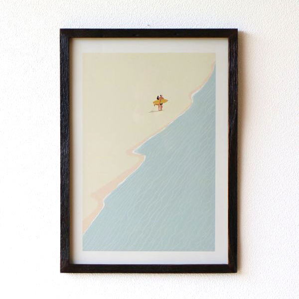 フォトフレーム A4 壁掛け おしゃれ 木製 シンプル ナチュラル 木枠 縦