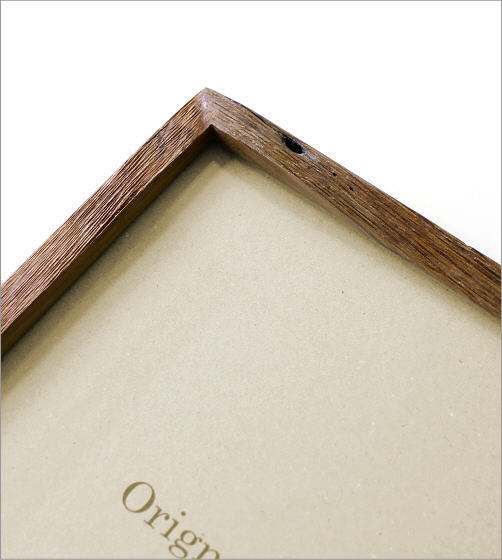 フォトフレーム 木製 チーク材 おしゃれ A3 壁掛け シンプル