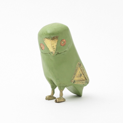 ふくろう フクロウ 梟 置物 かわいい おしゃれ 木製 オブジェ 手のひら