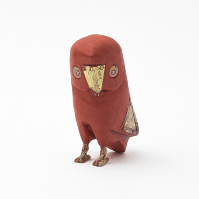 ふくろう フクロウ 梟 置物 かわいい おしゃれ 木製 オブジェ 手のひら