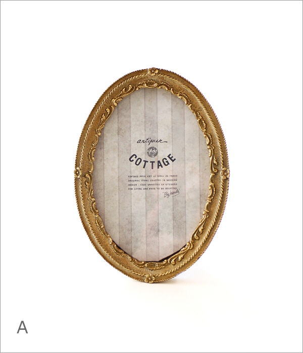 オーバル フォトフレーム 3カラー(4)