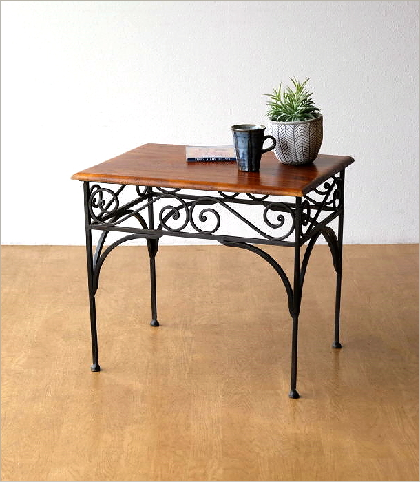 アイアンとアカシアのネストテーブル Ｌ(5)