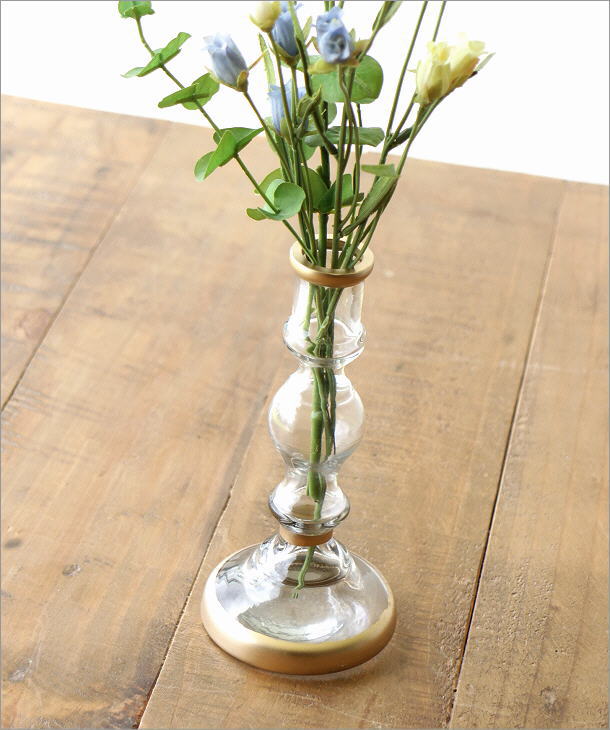 花瓶 花びん フラワーベース おしゃれ ガラス 花器 かわいい 一輪挿し
