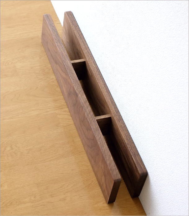 スリッパラック ウォールナット 天然木 木製 おしゃれ 無垢材 収納