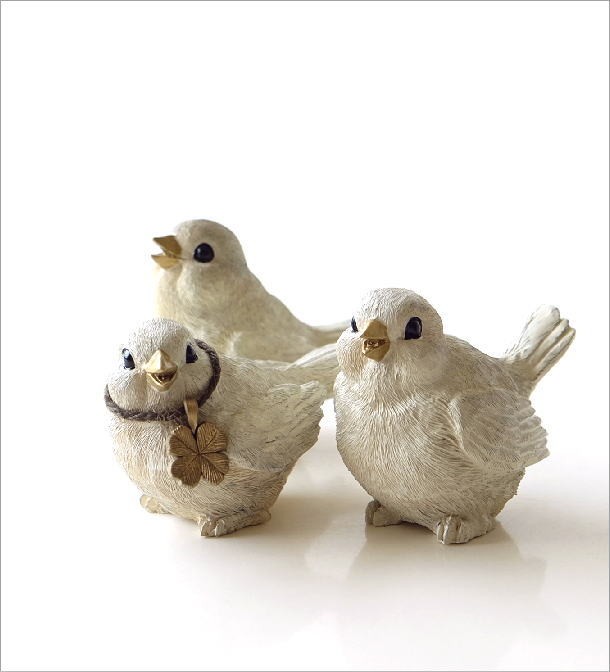 3リトルバーズガーデンオーナメント(1)