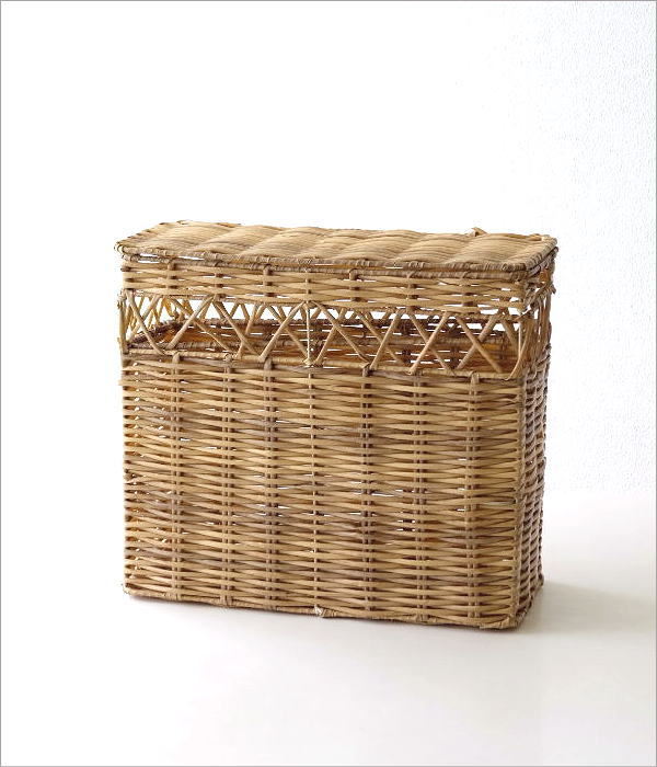 バスケット カゴ 収納かご おしゃれ ナチュラル 蓋つき かわいい