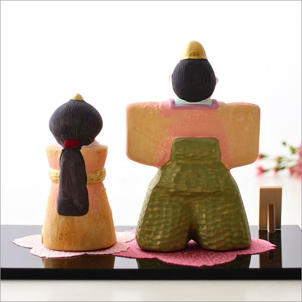 雛人形 ひな祭り 桃の節句 親王飾り コンパクト 小さめ 可愛い