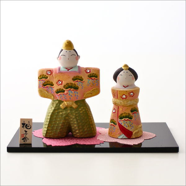 雛人形 ひな祭り 桃の節句 親王飾り コンパクト 小さめ 可愛い
