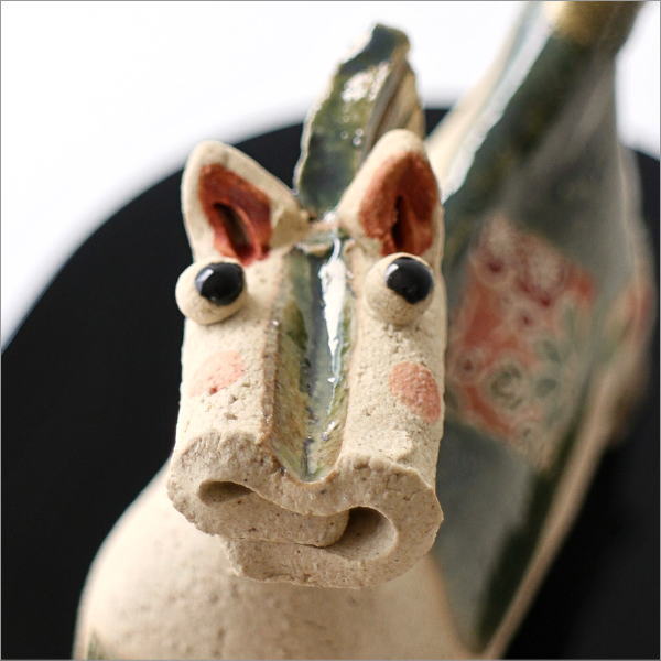 干支 置物 馬 午 陶器 瀬戸焼 玄関 干支飾り うま オブジェ 飾り物