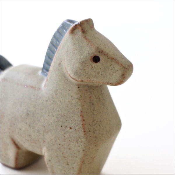 干支 置物 馬 午 陶器 瀬戸焼 玄関 干支飾り うま オブジェ 飾り物
