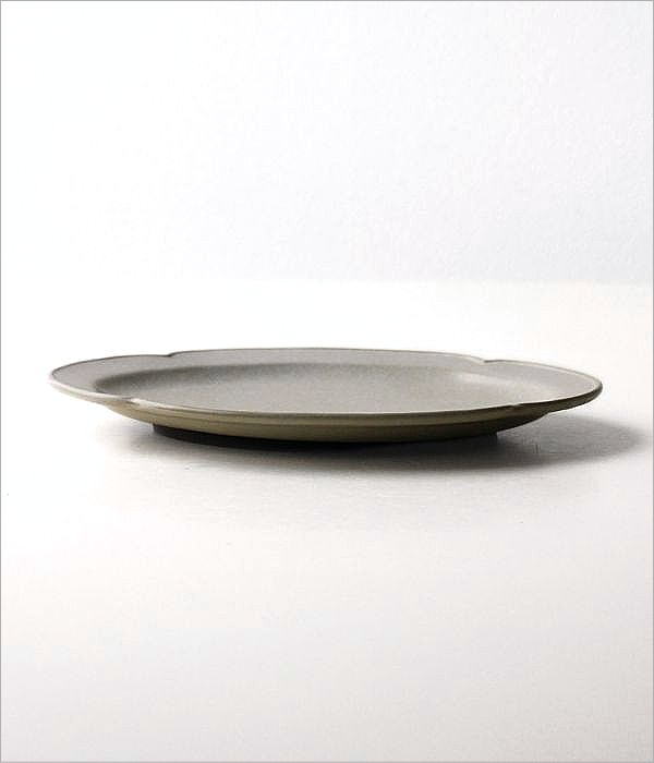 オーバルプレート 瀬戸焼 25cm 楕円 中皿 花形 パスタ皿 カレー皿 ワン