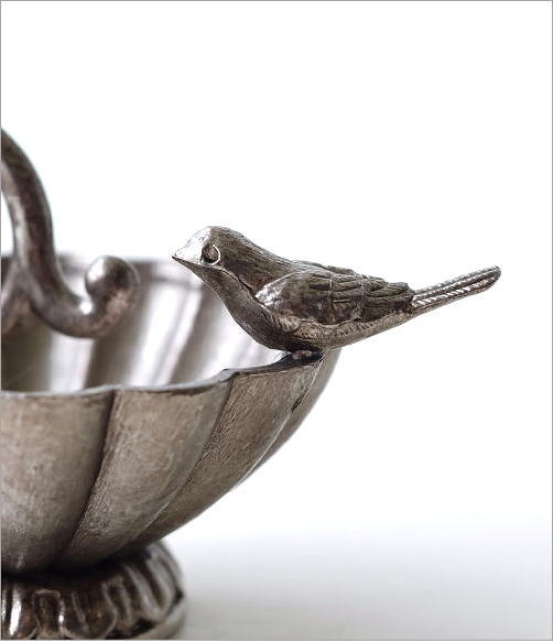トレー トレイ おしゃれ 小物入れ 小鳥 バード プレート アイアン