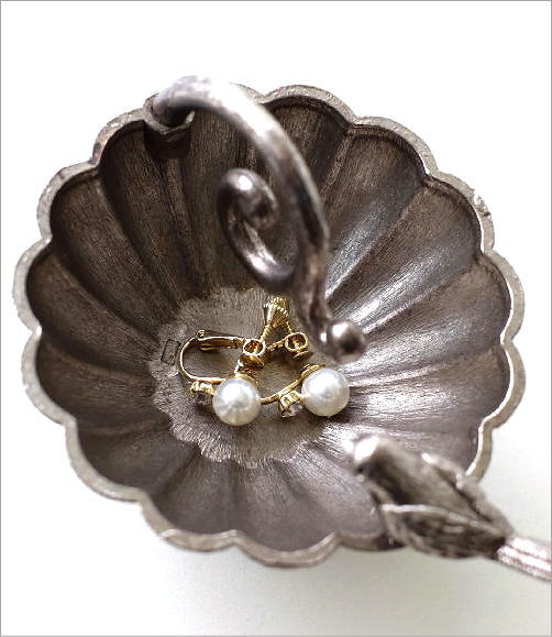 トレー トレイ おしゃれ 小物入れ 小鳥 バード プレート アイアン