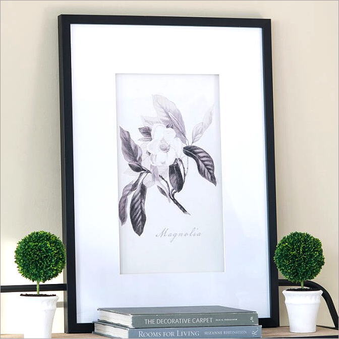 アートパネル 植物 自然 50×70cm モダン 壁飾り アートフレーム