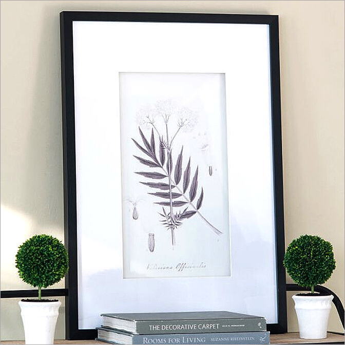 アートパネル 植物 自然 50×70cm モダン 壁飾り アートフレーム